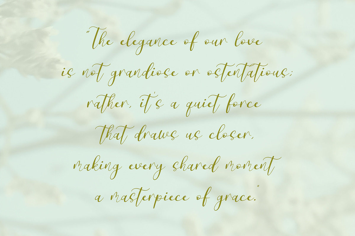 Leitucy Script Font, a Handwritten Font by Panatype™ Studio (Photo 2 of 10)