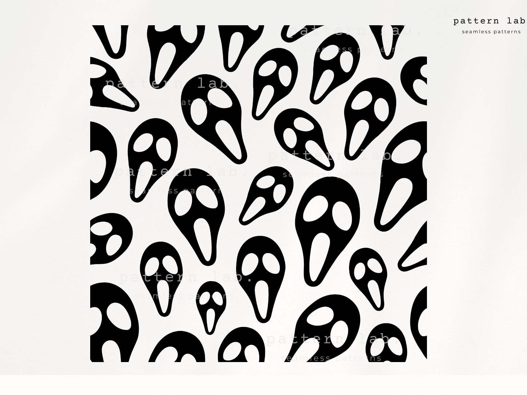 Ghost Mask Halloween Cut svg dxf png, a Pattern Graphic by PatternLab.