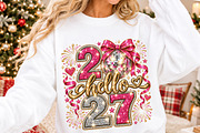 Happy New Year 2027 PNG Bundle, a Seasonal Illustration by OK Design (Thumbnail 3 of 7)