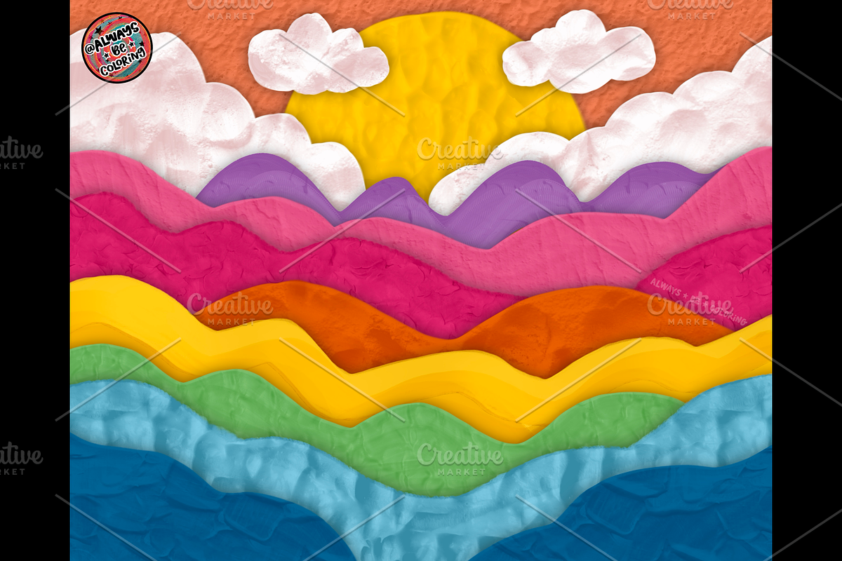 Procreate Clay Brush Set, a Brush Add-On by AlwaysBeColoring (Photo 9 of 9)