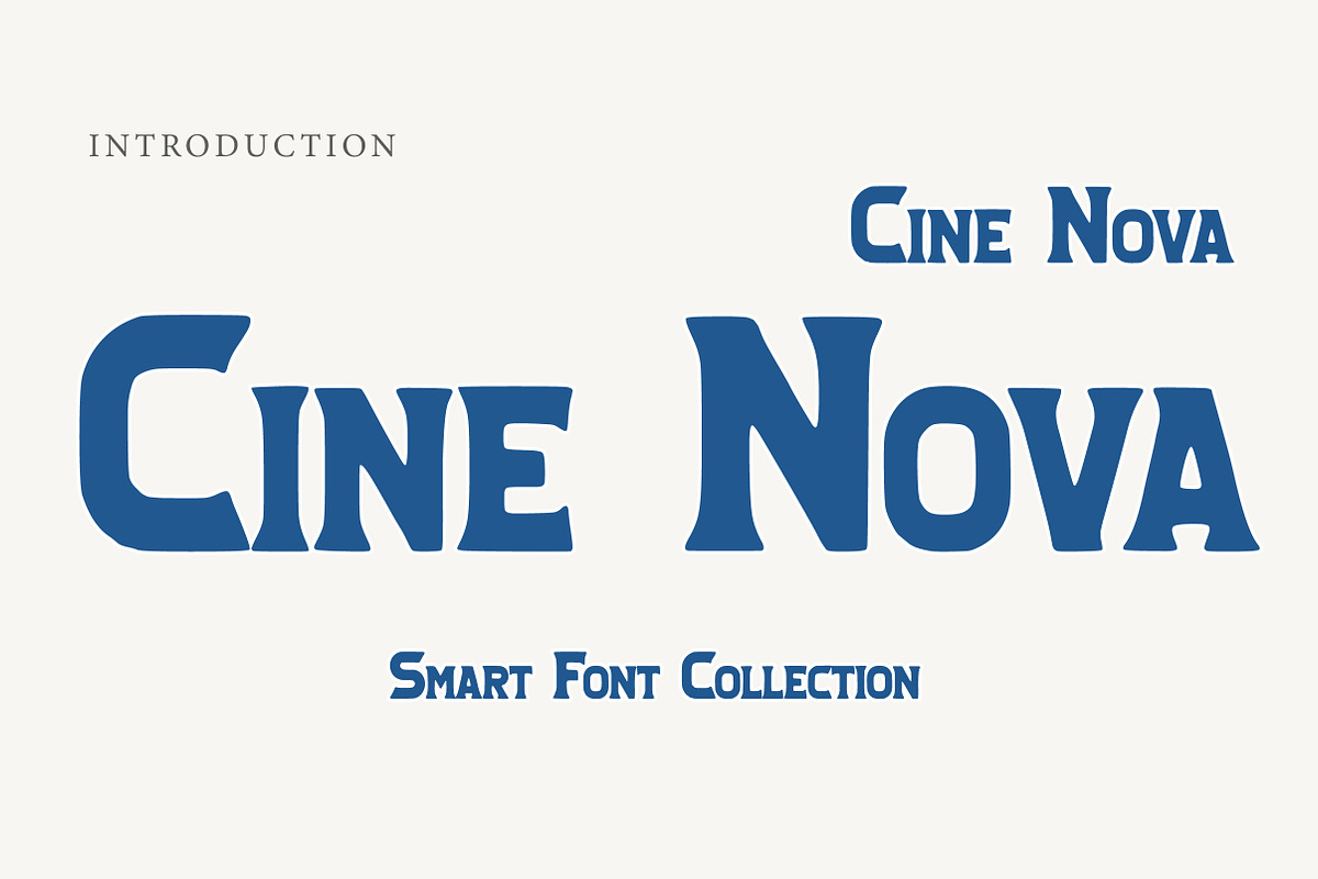 Cine Nova, a Slab Serif Font by Wow Magic (Photo 1 of 3)