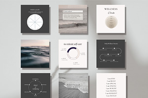 Wellness Coach Template Canva