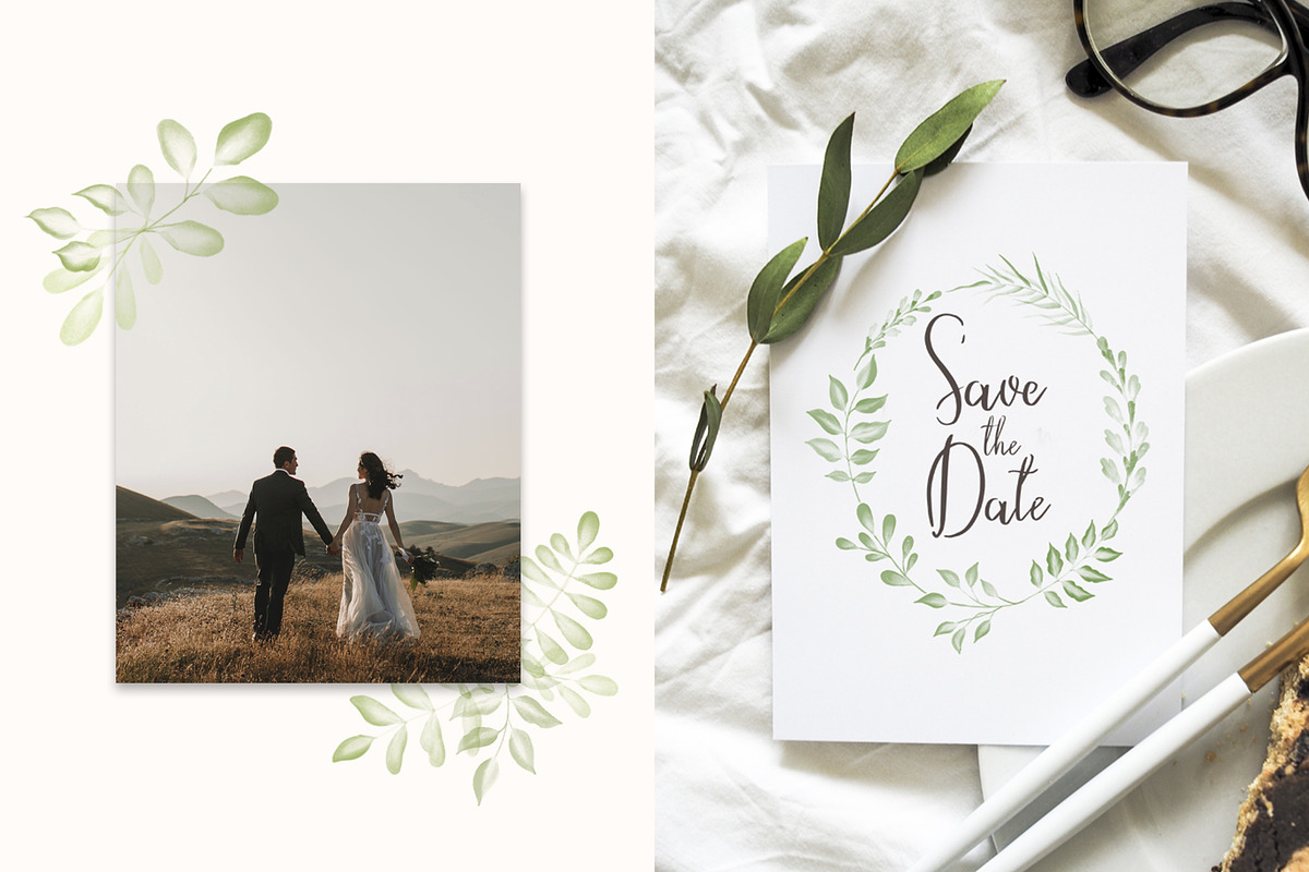 Watercolor Flowers & Leaves Brushes, a Brush Add-On by NinaFedorova (Photo 4 of 7)