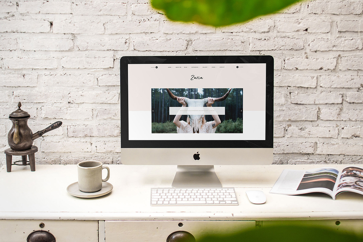 Zaria - WordPress Theme, a WordPress Template by GbThemes (Photo 4 of 5)