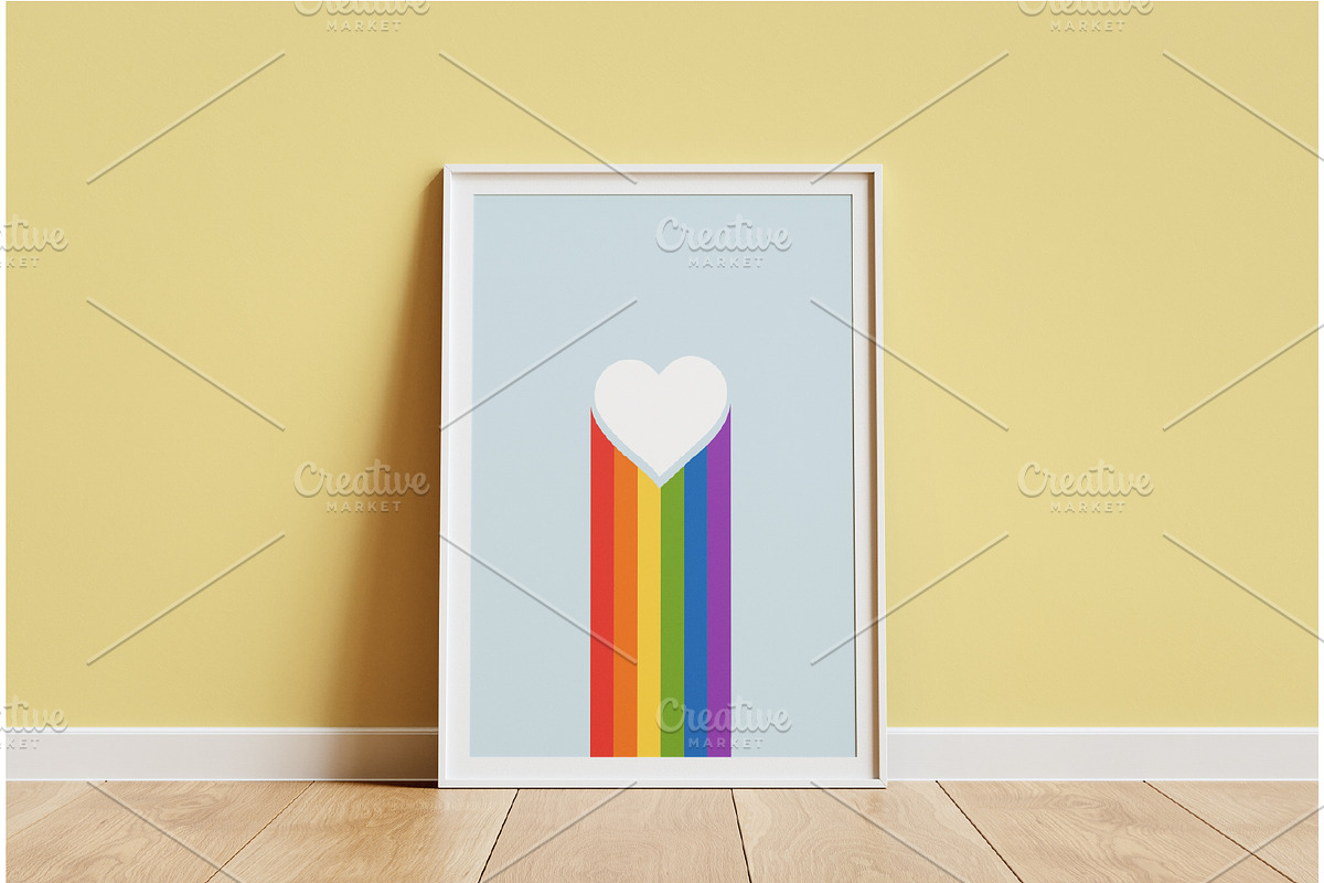 Pride collection: posters + stickers, an Illustration by Kate Liusto (Photo 7 of 8)