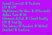 Bleep 01 TM – Experimental Cozy Type, a Sans Serif Font by Type Mania (Thumbnail 4 of 10)