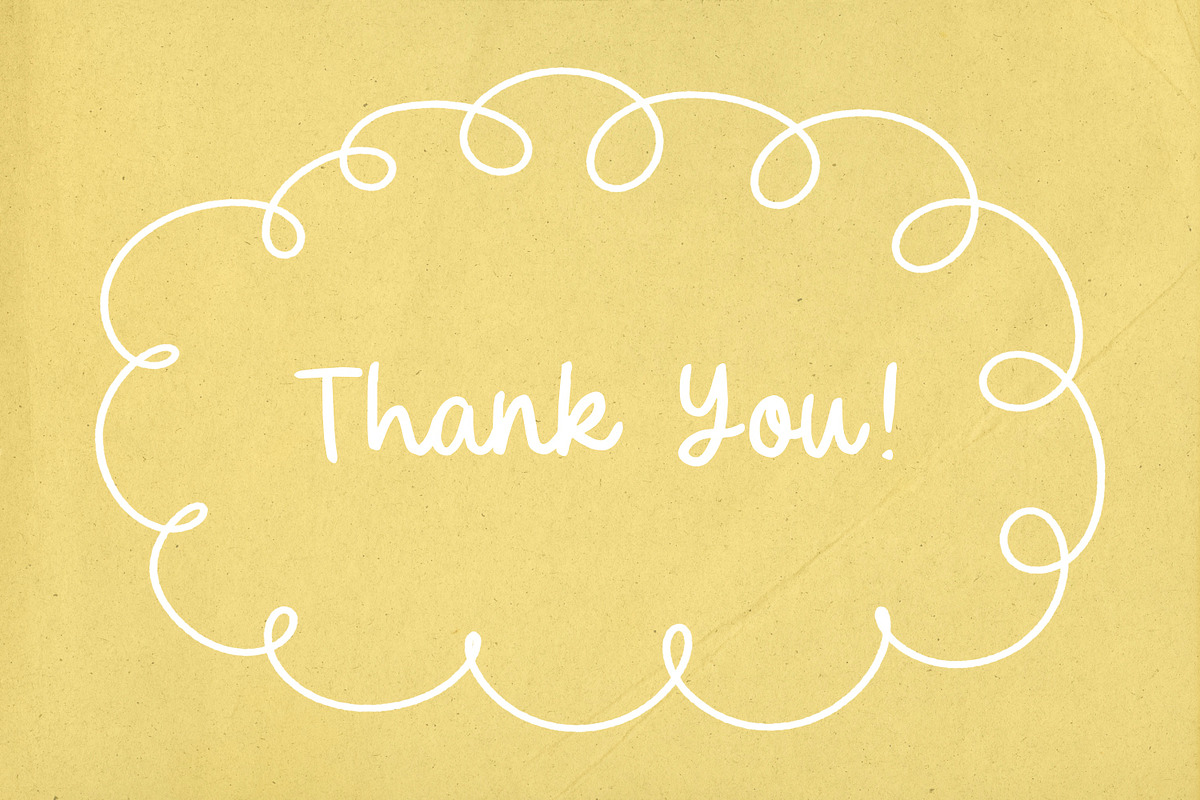 Summer Scribbles Organic Font, a Handwritten Font by The Creative Bix (Photo 8 of 8)