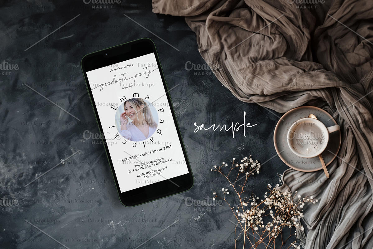 Flat Lay Mockup Bundle Backdrop Mock, a Background Photo by TatiMockup (Photo 6 of 8)
