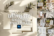 Neutral Wedding Mockup Bundle of 36, a Mockup by PhoebeCreates (Thumbnail 8 of 8)