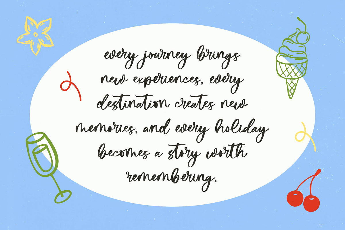 Zecfulmatos Bold Handwritten, a Script Font by Letterena Studios Script (Photo 4 of 10)