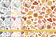 Thanksgiving Day, Fall Patterns, a Pattern Graphic by AllNikArt (Thumbnail 2 of 13)