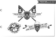 32 in 1 Paintball emblems and design, an Illustration by Hadanello88 (Thumbnail 4 of 5)