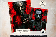 Halloween Horror Digital Paper, a Decorative Illustration by ThatsDesignArt (Thumbnail 7 of 16)