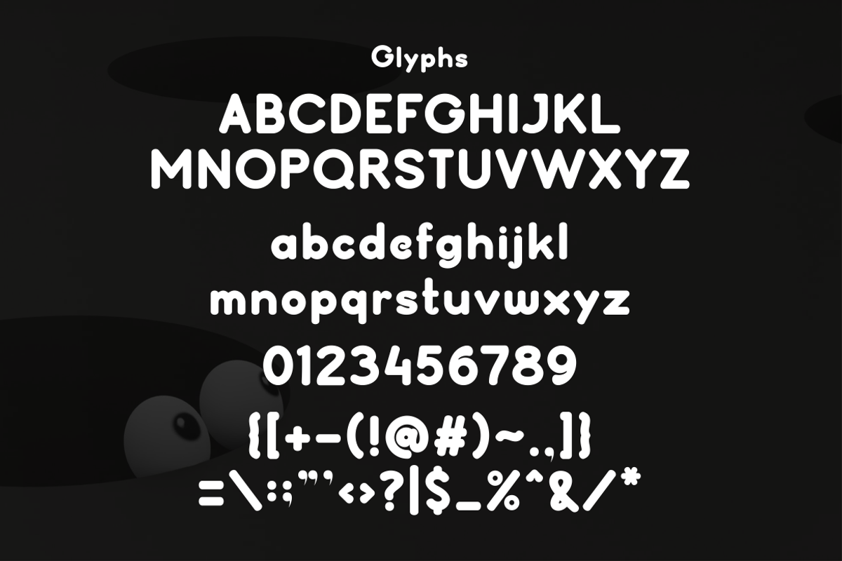 Qhoc Rounded Font, a Sans Serif Font by Monoletter Studio (Photo 3 of 4)