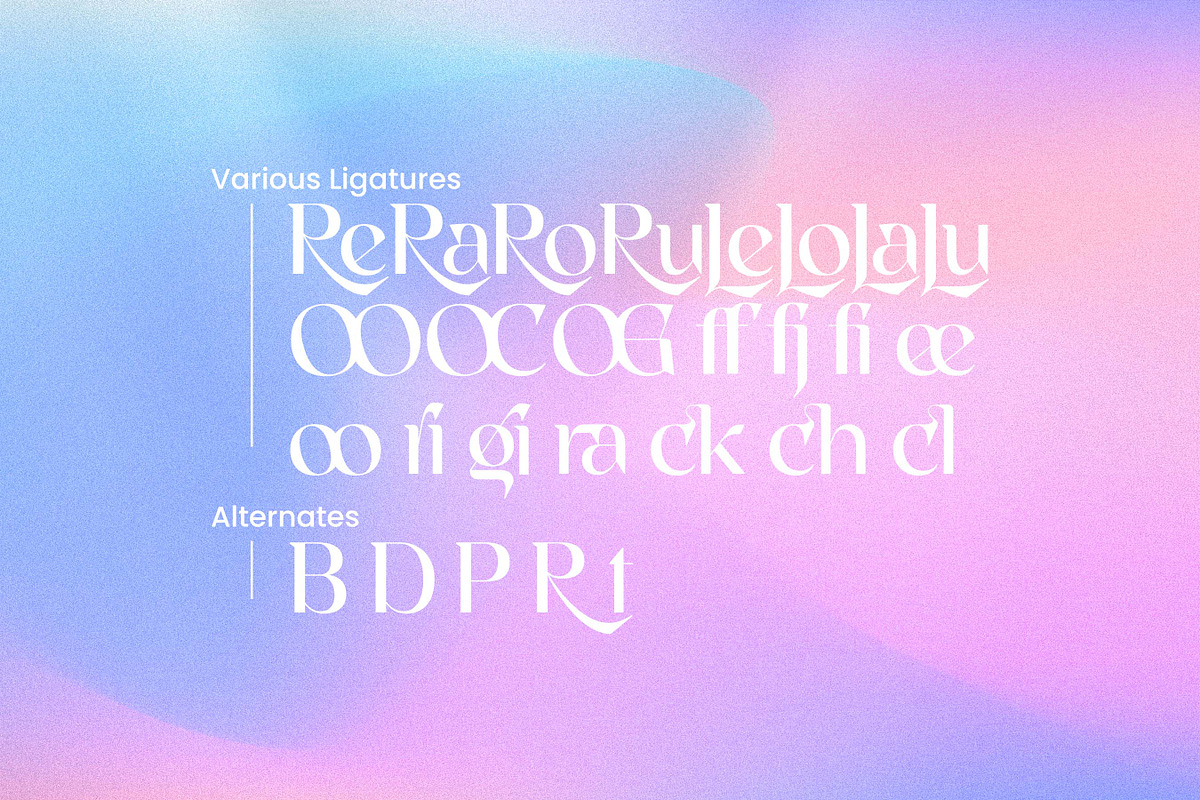 Rogie - Modern Display Serif, a Serif Font by Mokatype Studio (Photo 10 of 11)