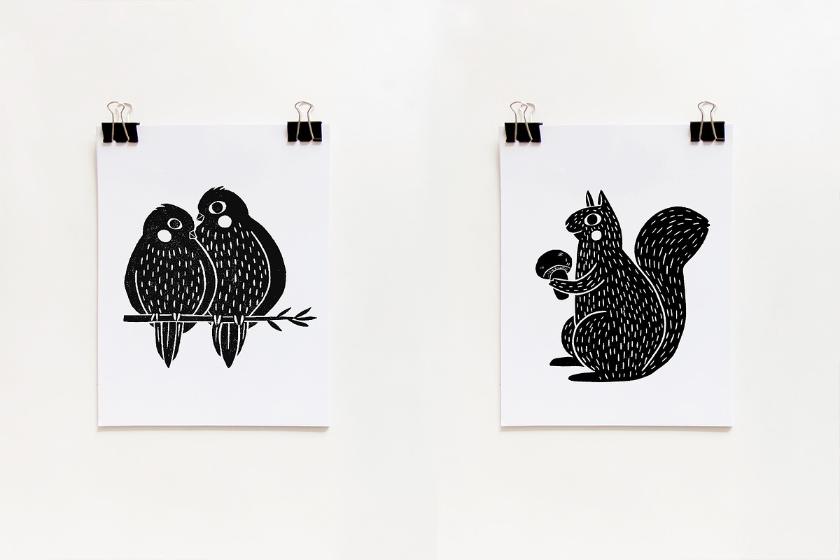 Cute animals part V, an Animal Illustration by Mii Lab (Photo 2 of 10)