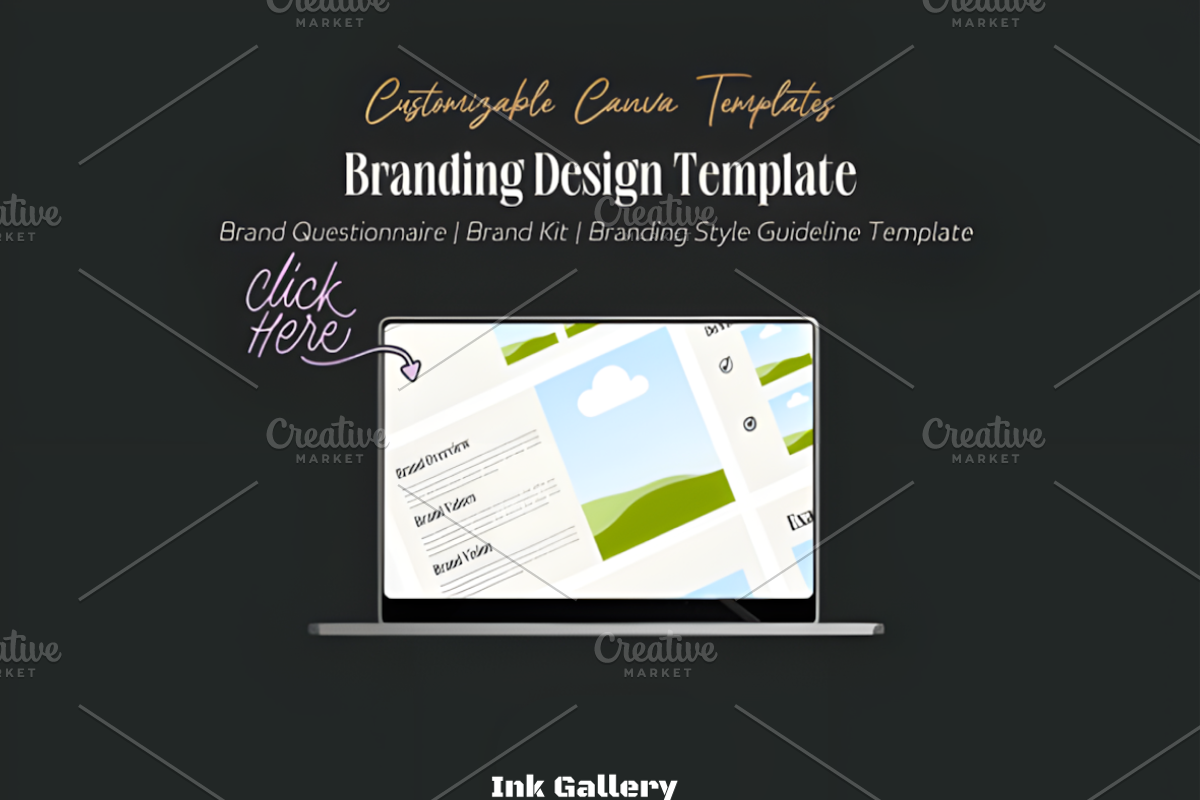Branding Guideline Template | Brand, a Marketing Template by Ink Gallery (Photo 2 of 5)