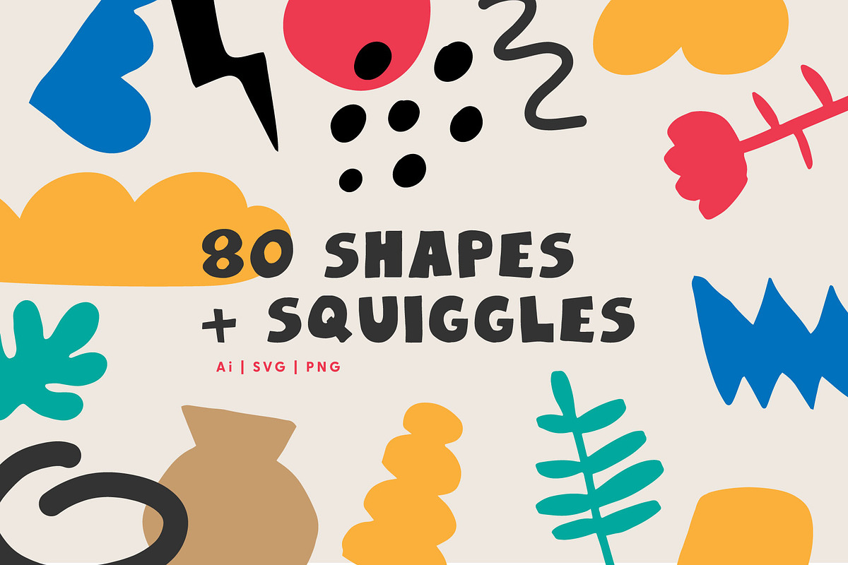 shapes squiggles
