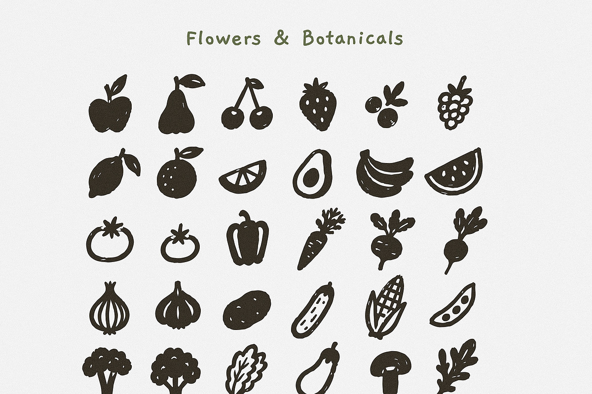 Cottage Living Illustration Icon Set, a Decorative Illustration by anastasiia.art (Photo 8 of 8)