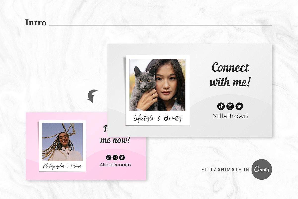 YouTube Channel Branding Kit | Canva, a Social Media Template by OniriqveDesigns (Photo 6 of 10)