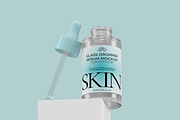 Glass Dropper Serum Mockup, a Packaging Mockup by Bartama Graphic (Thumbnail 4 of 5)