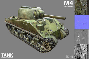 Sherman M4 Tank