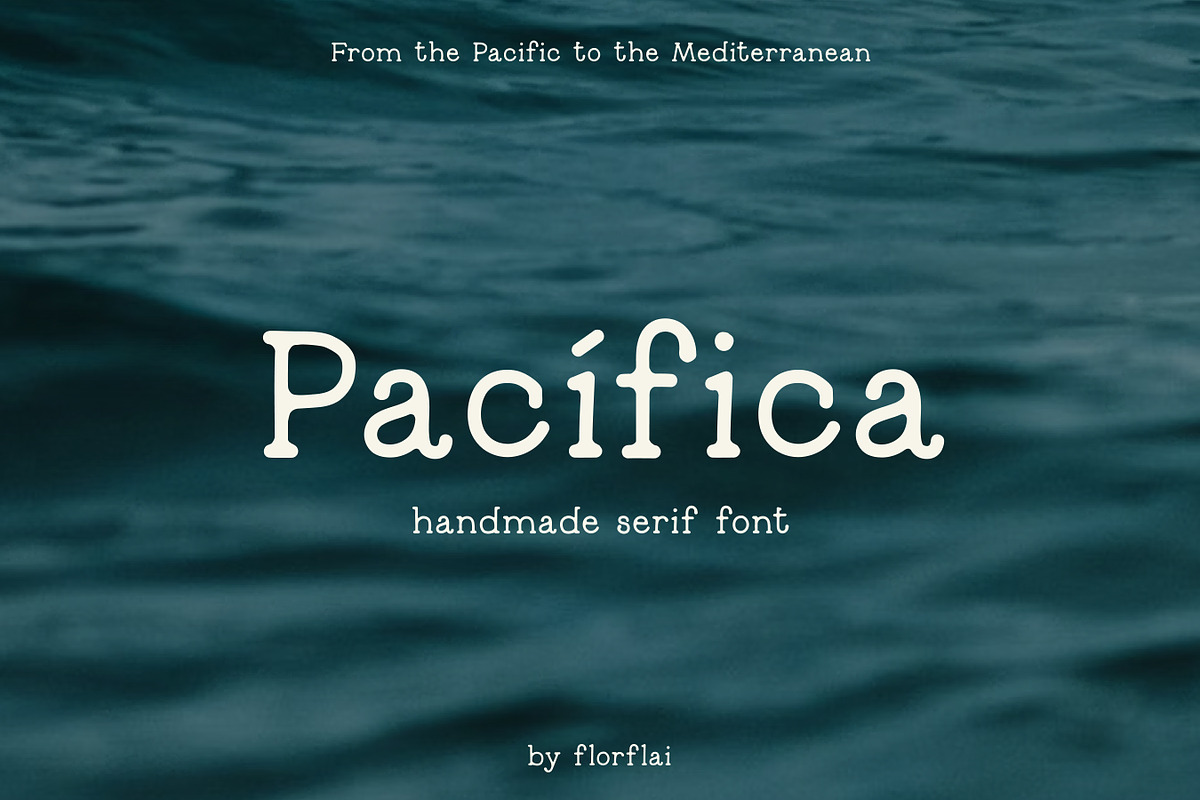 Pacífica, a Handwritten Font by Florflai (Photo 1 of 5)