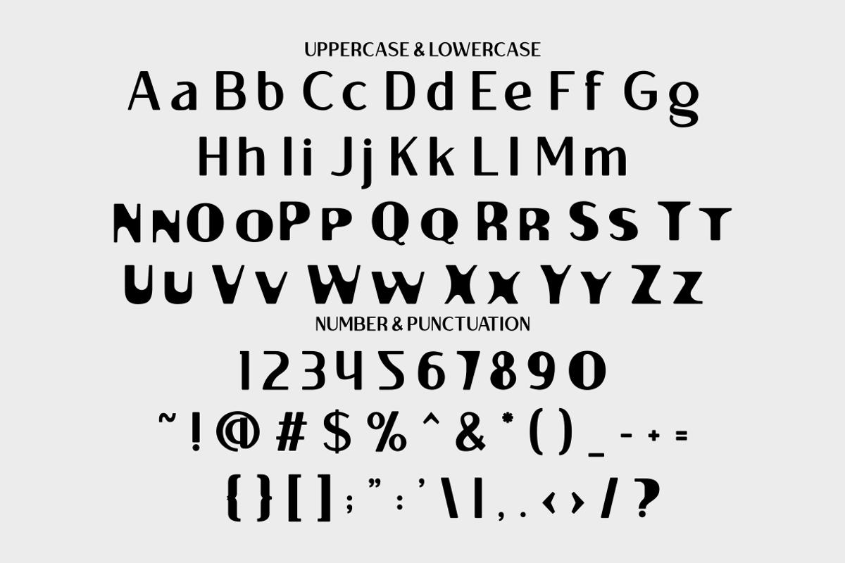 Savenir - Unique Display Font, a Font by PutraCetol Studio (Photo 6 of 11)