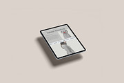 iPad Mockups, an iPad Mockup by Lxadesign (Thumbnail 3 of 13)