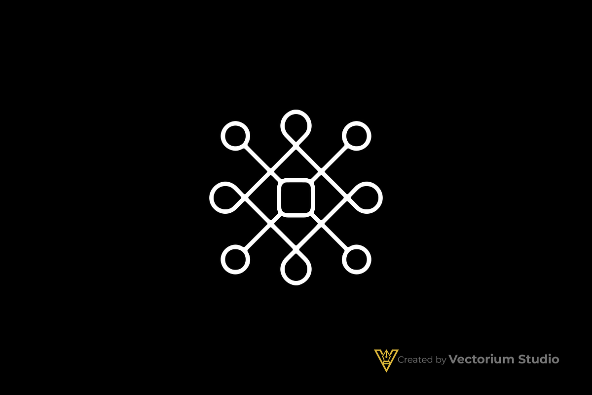 Square Knot Geometric Logo, a Branding & Logo Template by Vectorium Studio (Photo 15 of 16)