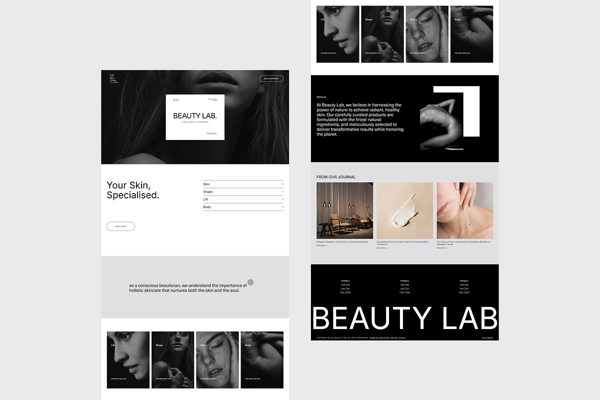 Beauty Lab - Squarespace Template 7.1 preview 4
