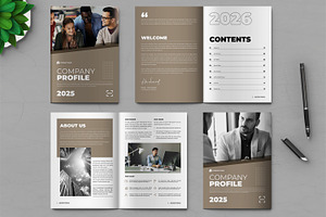 Company Profile, a Brochure Template by ContestDesign