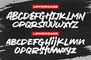 Mouth Beast - Strong Brush Font, a Handwritten Font by figuree studio (Thumbnail 5 of 8)