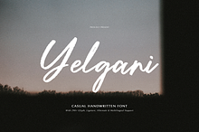 Yelgani | Casual Handwritten Font