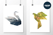 Origami Image Masks + Bonus!, an Object Graphic by 52NINE GRAPHICS (Thumbnail 2 of 5)