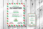 Modern Elf Adoption Certificates, a Card Template by P.F. Creative Lab (Thumbnail 1 of 2)