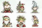 Whimsical Christmas Fluffy Gnome PNG, an Illustration by Creative Art (Thumbnail 4 of 11)