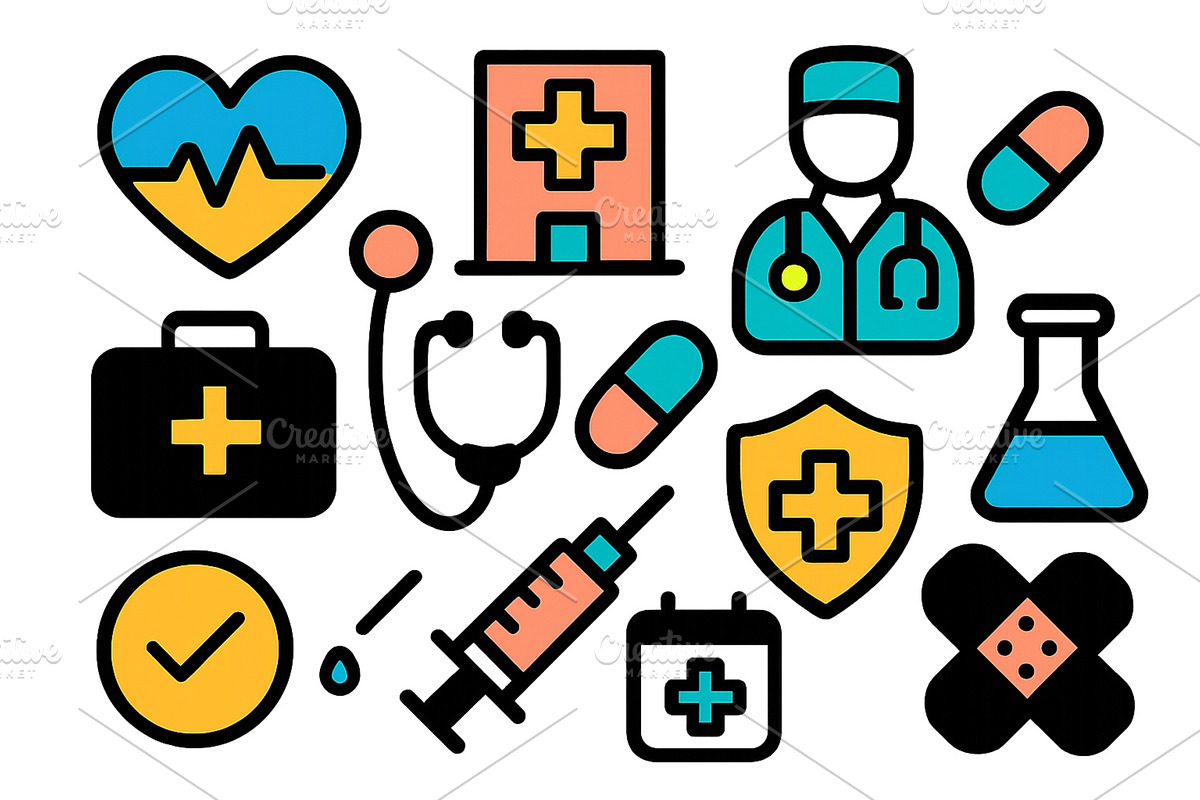 Vector illustration showcasing, a Healthcare Illustration by ZinetroN