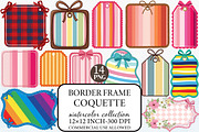 Border Frame Coquette PNG, an Illustration by Libby Wishes (Thumbnail 1 of 4)
