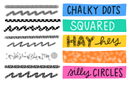 Procreate Pattern Brush Set, a Brush Add-On by Positively Present (Thumbnail 4 of 12)