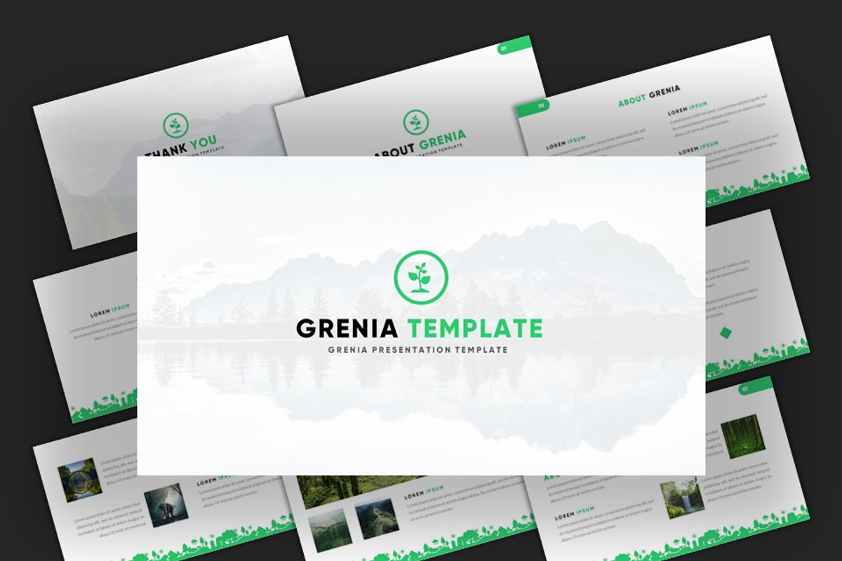 Grenia - Nature Google Slides, a Presentation Template by Naistudio