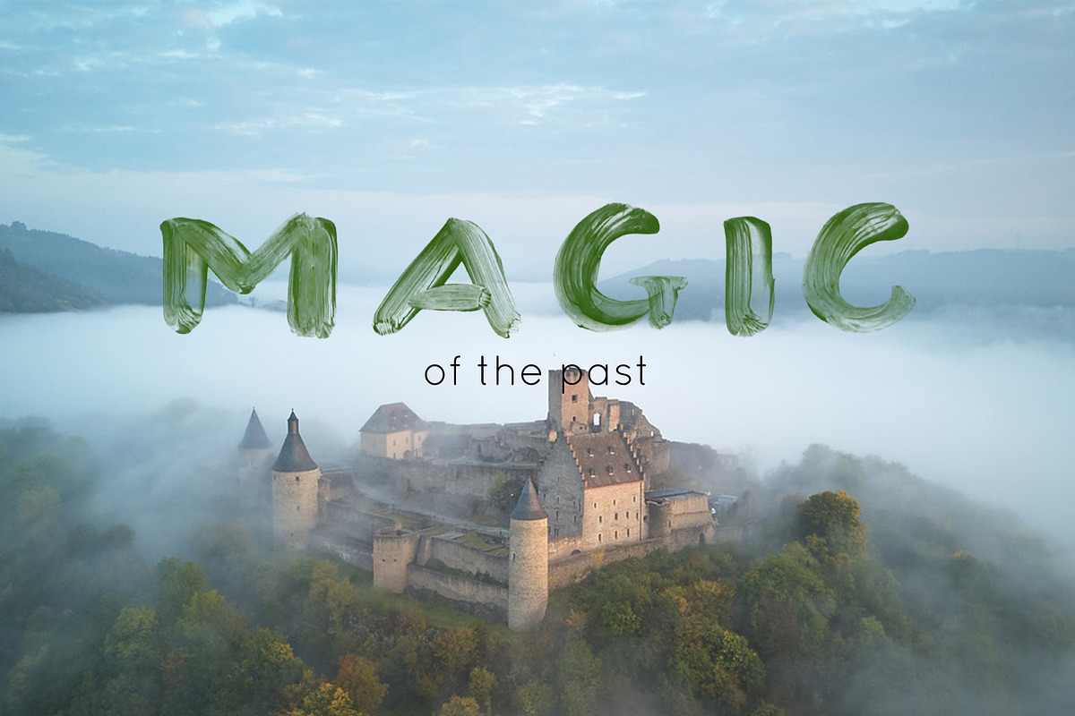 THRONE - SVG and regular OTF font preview 6