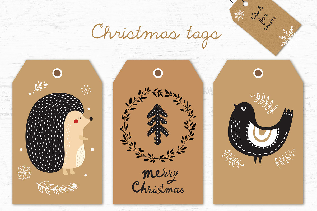 Big Christmas Bundle, an Animal Illustration by MoleskoStudio (Photo 7 of 11)
