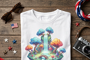 Fantasy Floating Island Art, a Shirt Mockup by Vector Stall (Thumbnail 15 of 15)