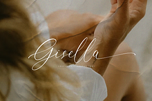 Gisella - Lovely Calligraphy Font