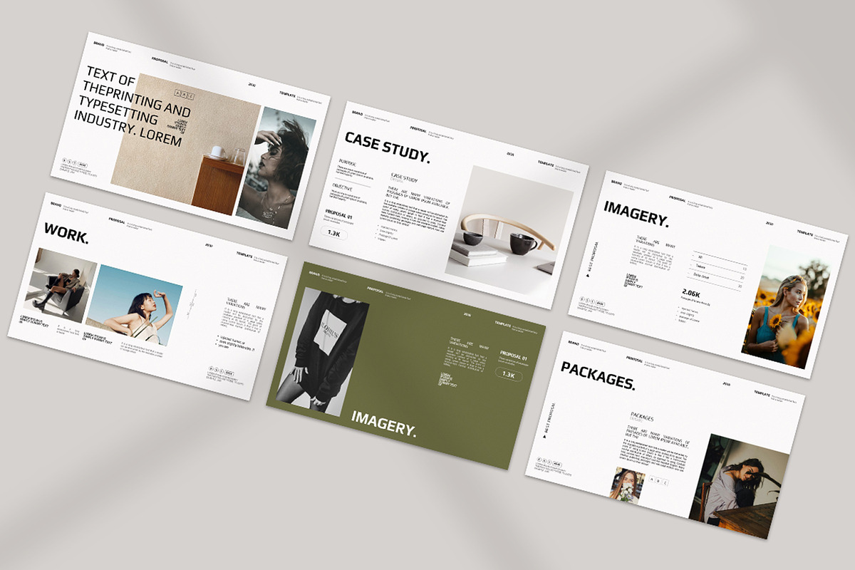 Brand Proposal Presentation Template, a Presentation Template by PrintIdea (Photo 5 of 8)