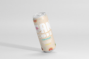 Soda Can Mockups