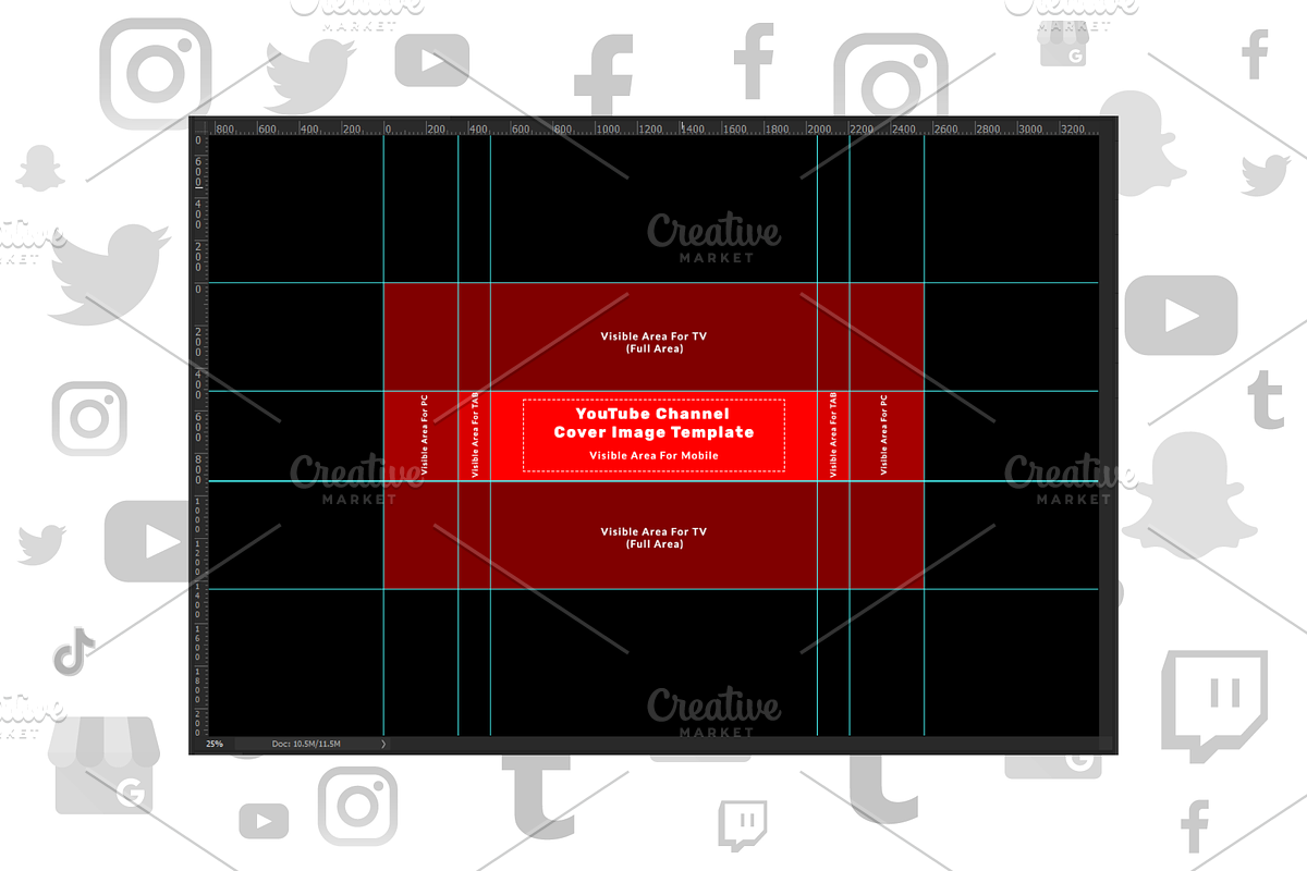 Social Media kit Guide, a Social Media Template by Nazim's Shop (Photo 5 of 10)