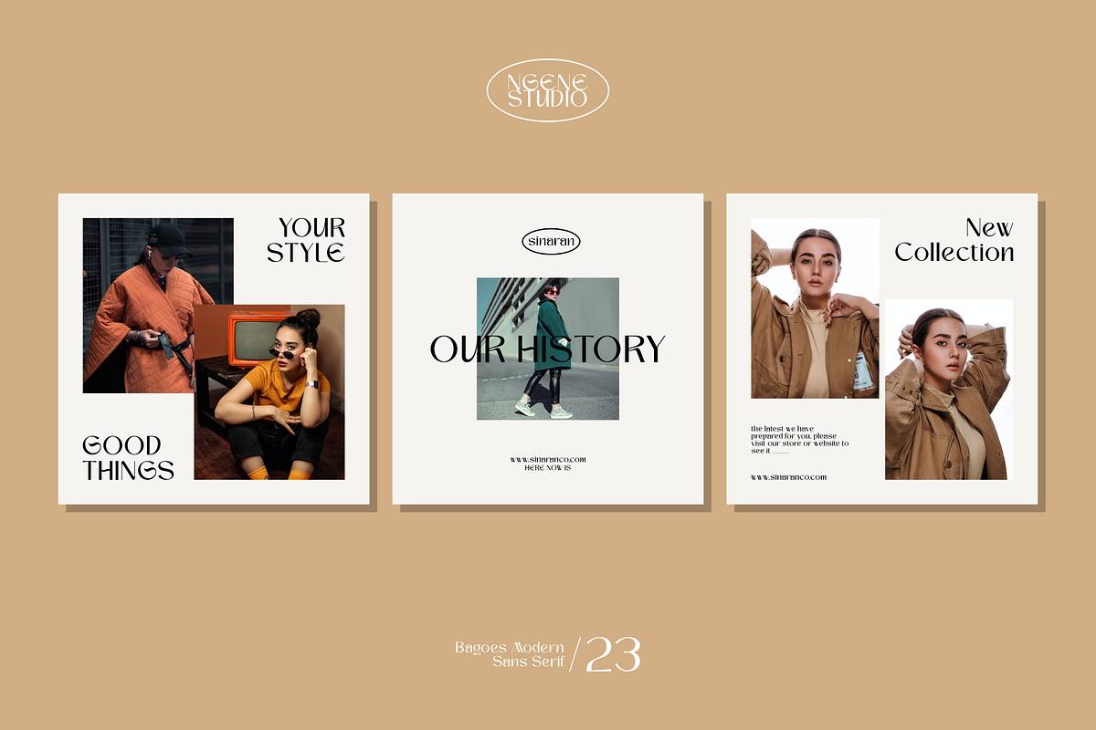 Bagoes, a Sans Serif Font by ngene (Photo 3 of 9)