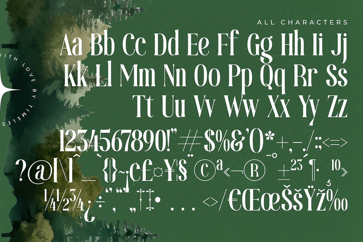 Theforest Modern Serif Font, a Serif Font by timelesstype.co (Photo 18 of 20)